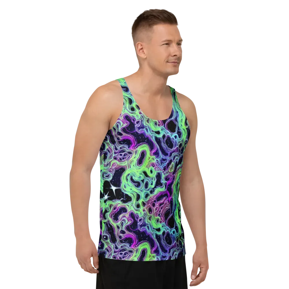 Celestial Molten on Men's Tank Top — Right Front