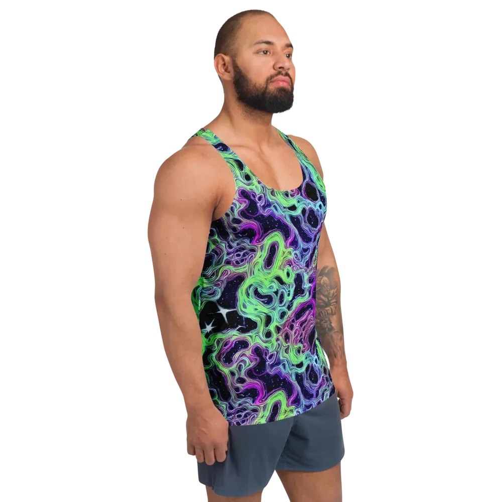 Celestial Molten on Men's Tank Top — Right Front
