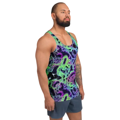 Celestial Molten on a Men's Tank Top