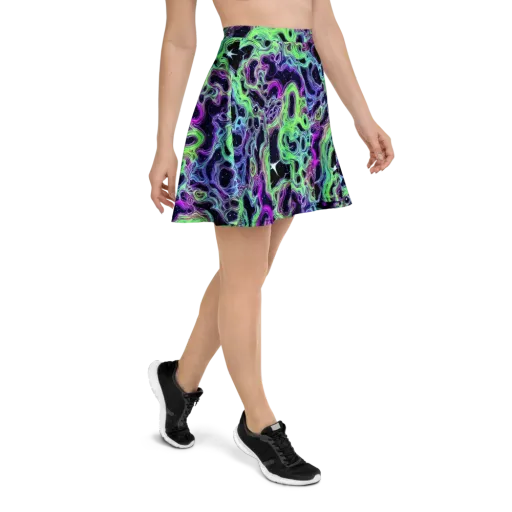 Celestial Molten on a Skater Skirt