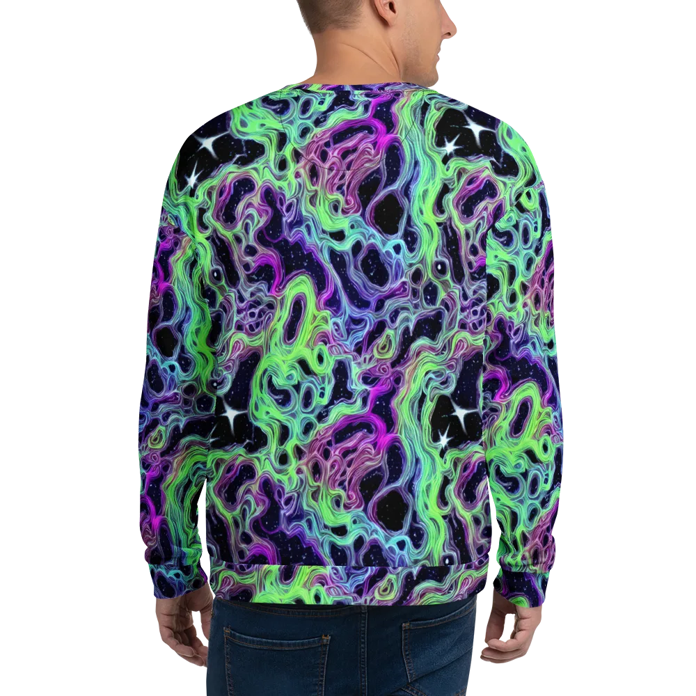 Celestial Molten on Sweatshirt — Back