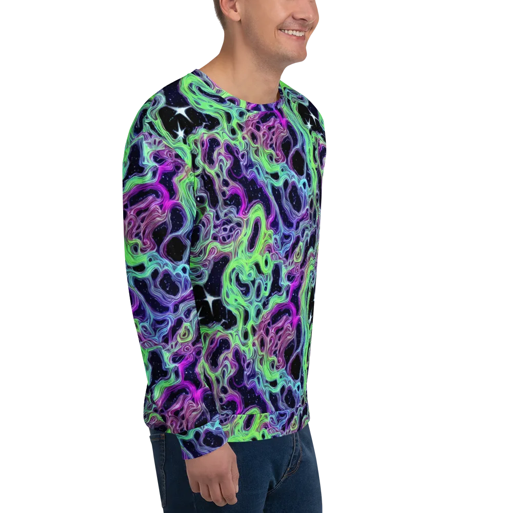 Celestial Molten on Sweatshirt — Right Front
