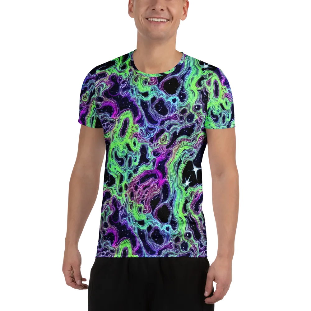 Celestial Molten on Men's Athletic T-Shirt — Front