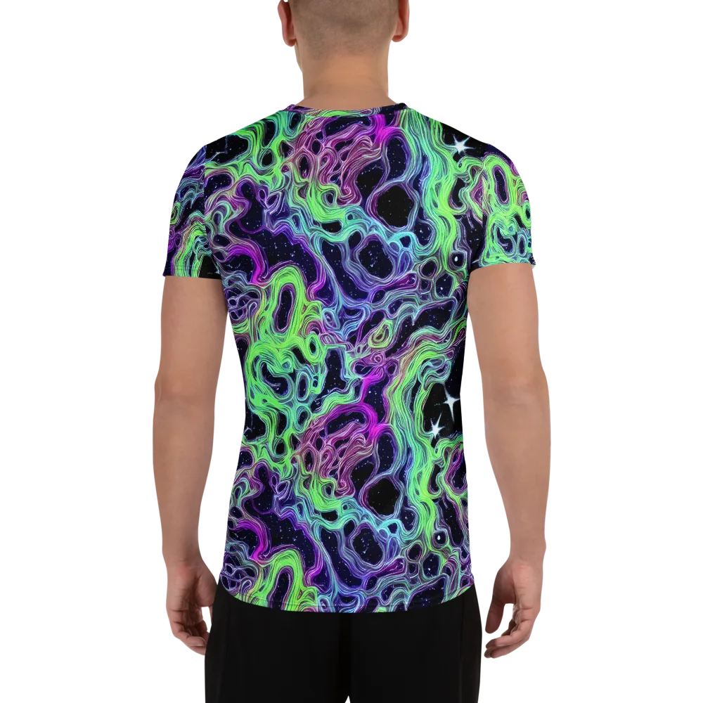 Celestial Molten on Men's Athletic T-Shirt — Back