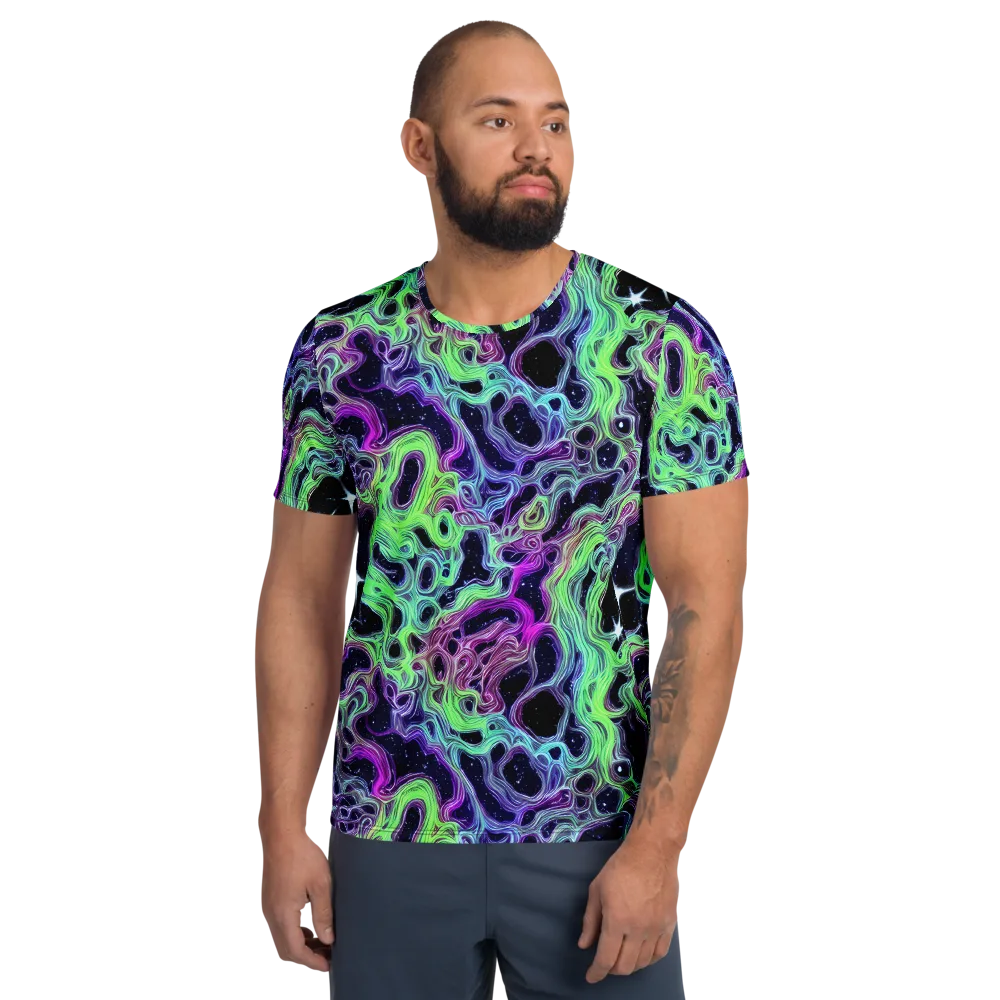 Celestial Molten on Men's Athletic T-Shirt — Front
