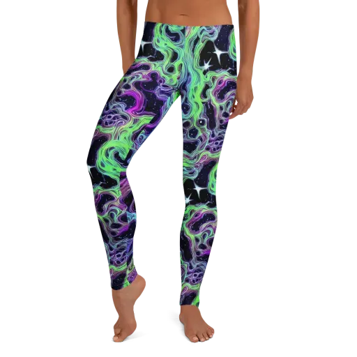 Celestial Molten on a Leggings