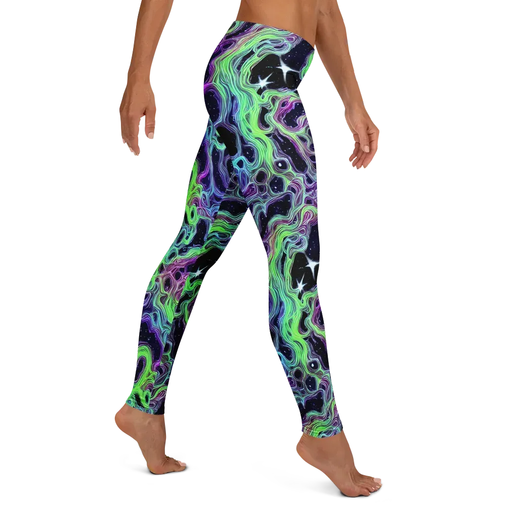 Celestial Molten on Leggings — Right