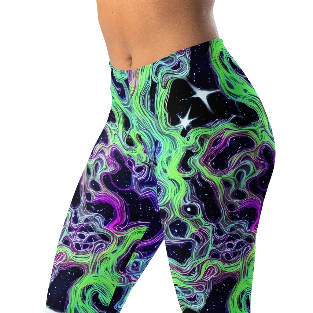 Celestial Molten on Leggings — Left Front