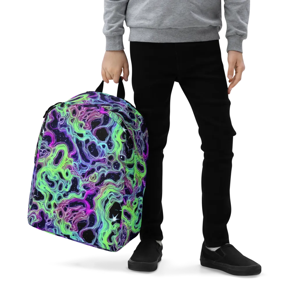 Celestial Molten on Minimalist Backpack — Zoomed-in