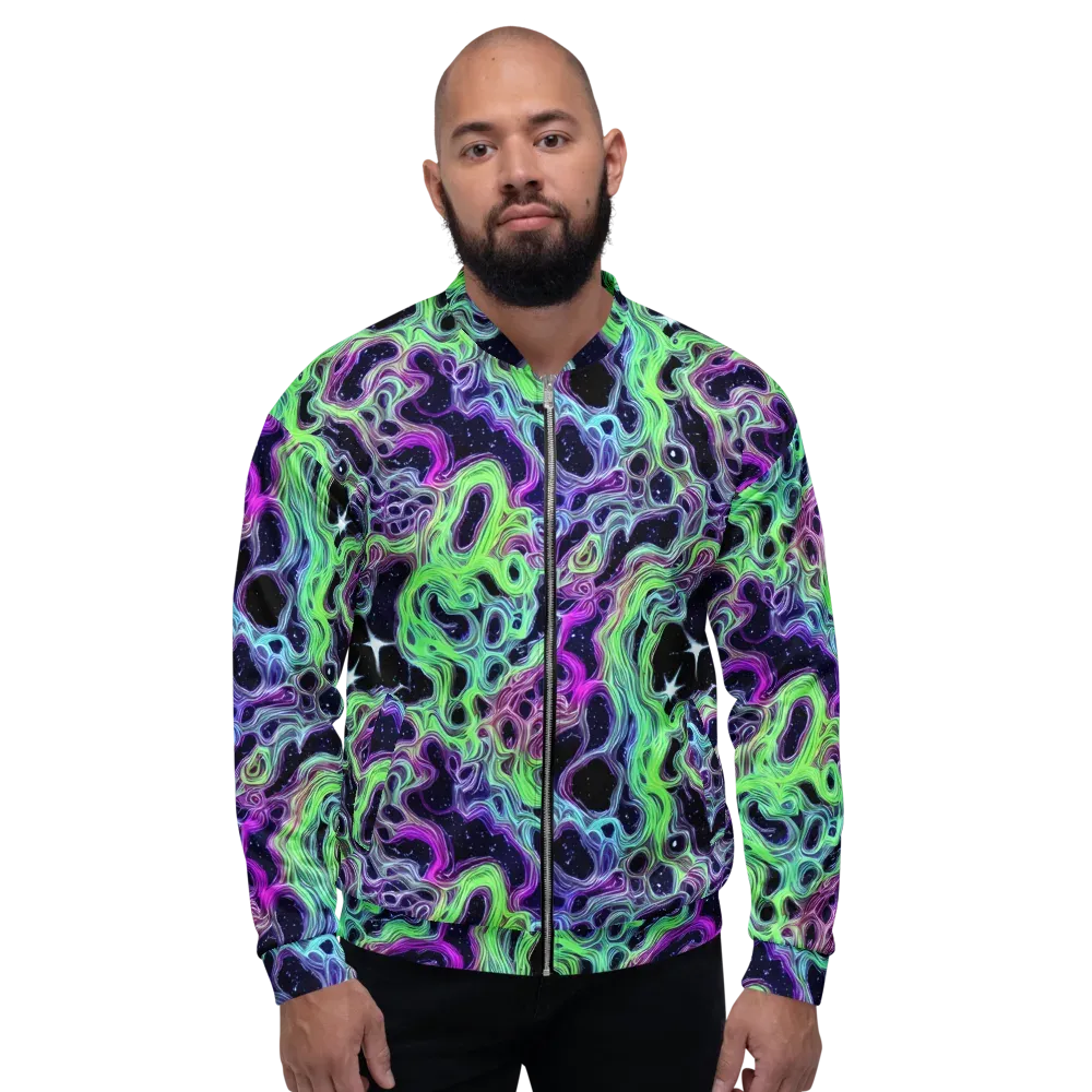 Celestial Molten on Bomber Jacket — Front