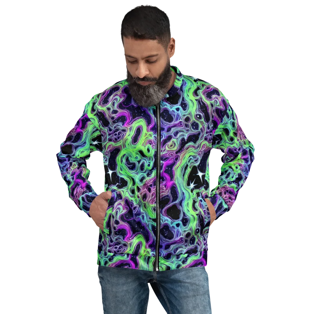 Celestial Molten on Bomber Jacket — Front