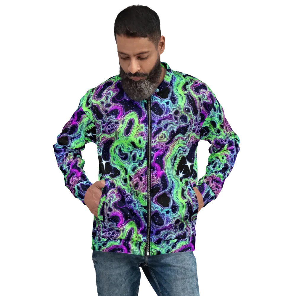 Celestial Molten on Bomber Jacket — Front