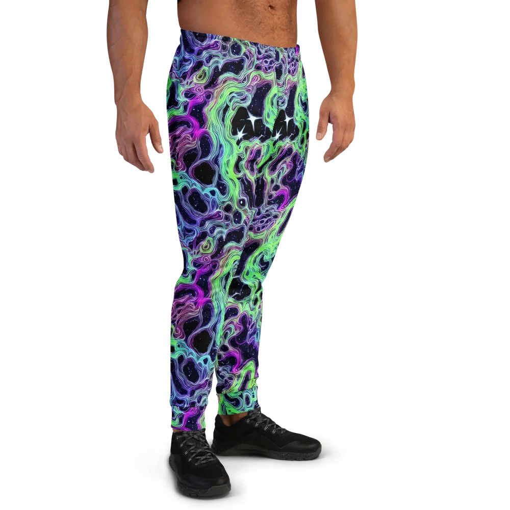Celestial Molten on Men's Joggers — Right
