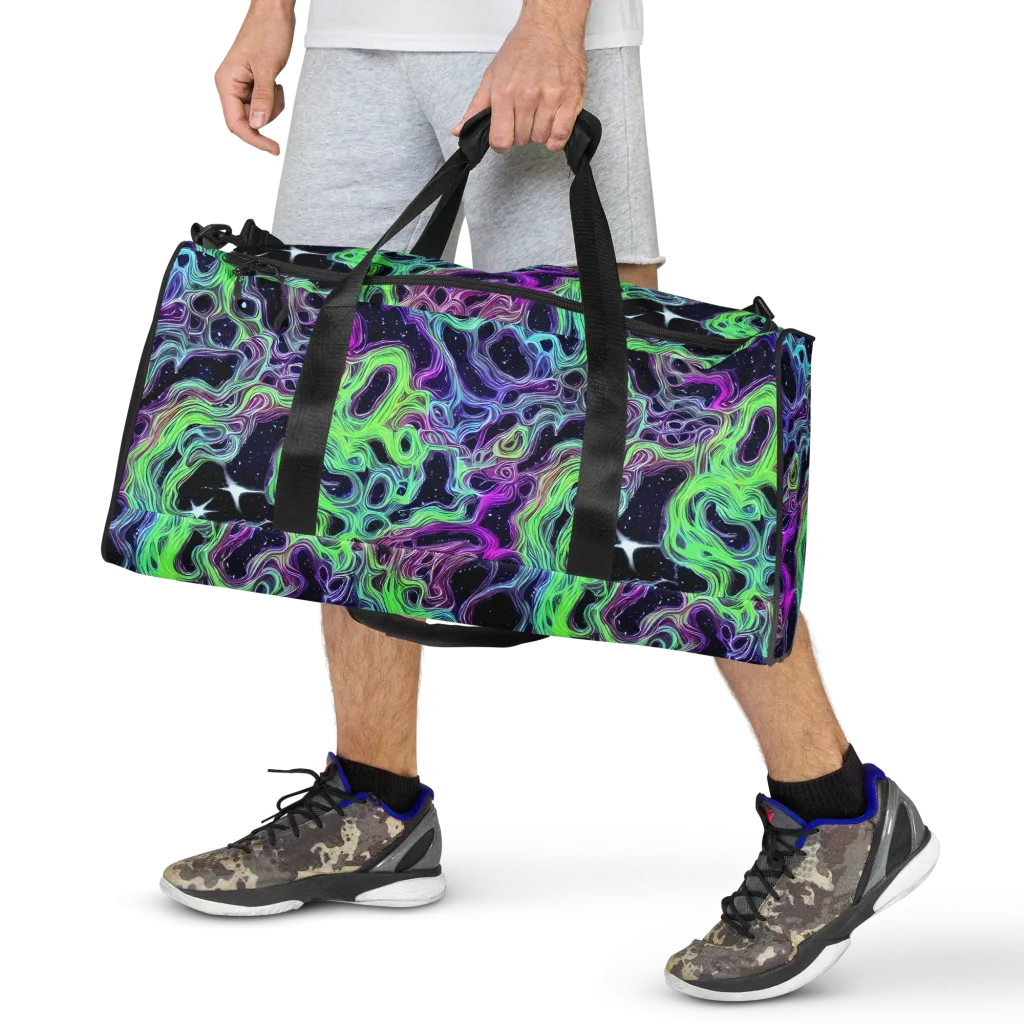 Celestial Molten on Duffle Bag — Front