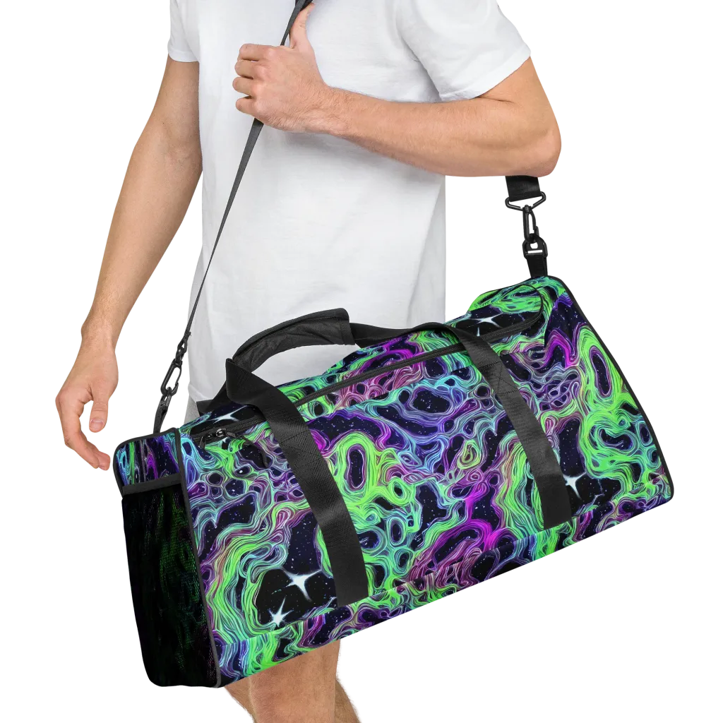 Celestial Molten on Duffle Bag — Right Front