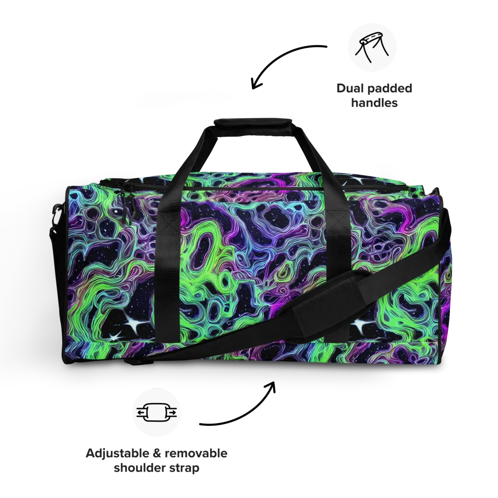 Celestial Molten on Duffle Bag — Front