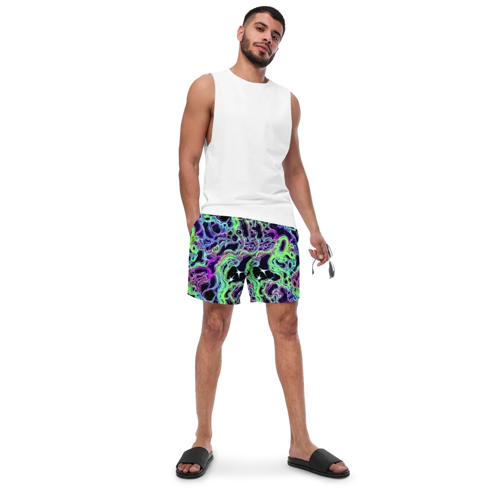 Celestial Molten on Swim Trunks — Front