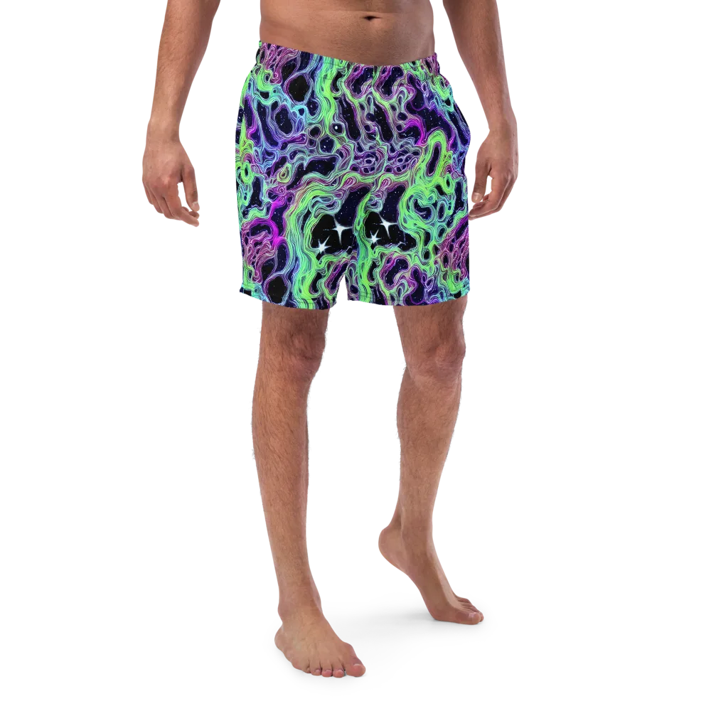 Celestial Molten on Swim Trunks — Front