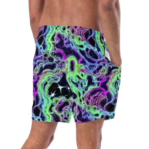 Celestial Molten on a Swim Trunks