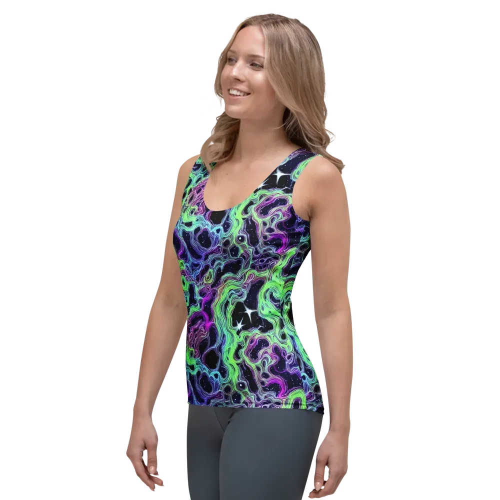 Celestial Molten on Women's Tank Top — Left Front