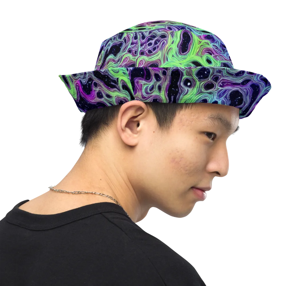 Celestial Molten on Reversible Bucket Hat — Right Outside