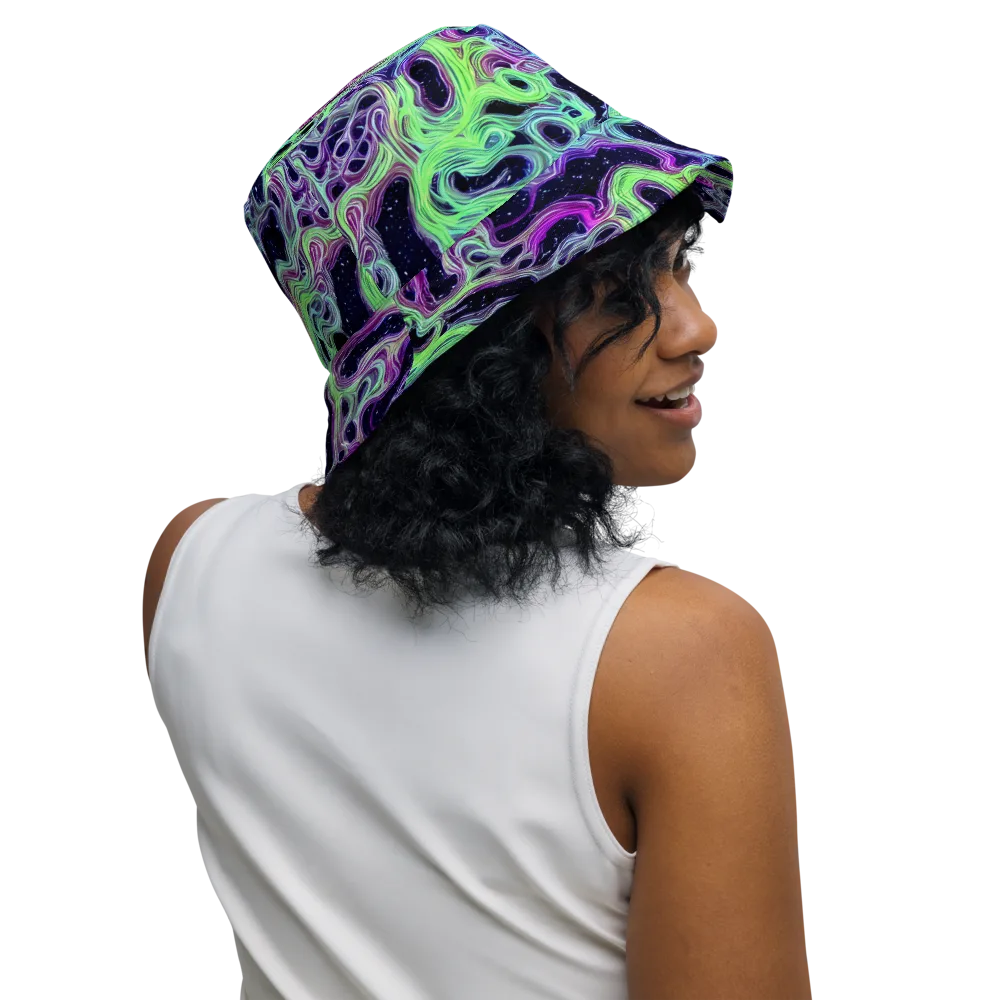 Celestial Molten on Reversible Bucket Hat — Right Outside