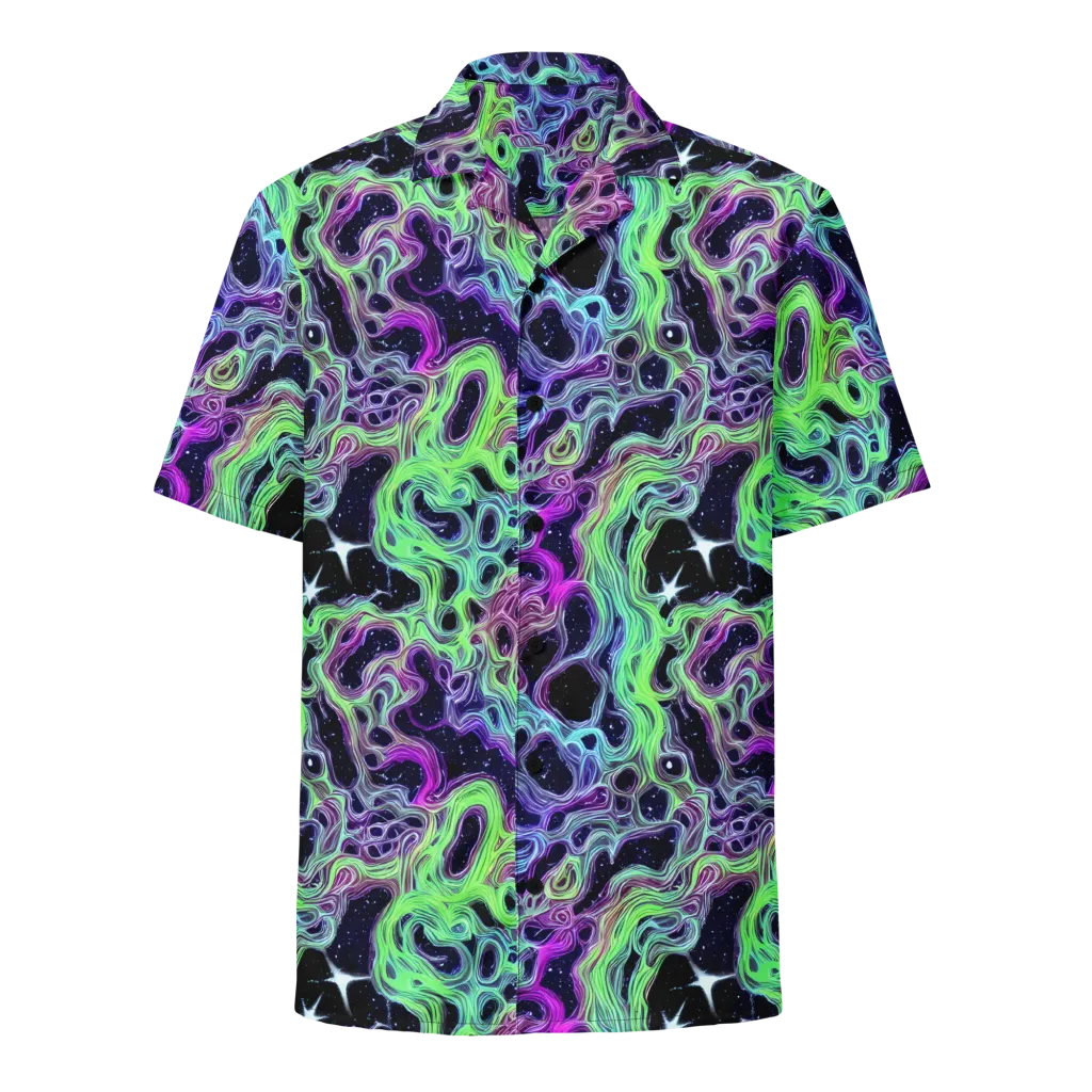 Celestial Molten on Button Shirt — Front