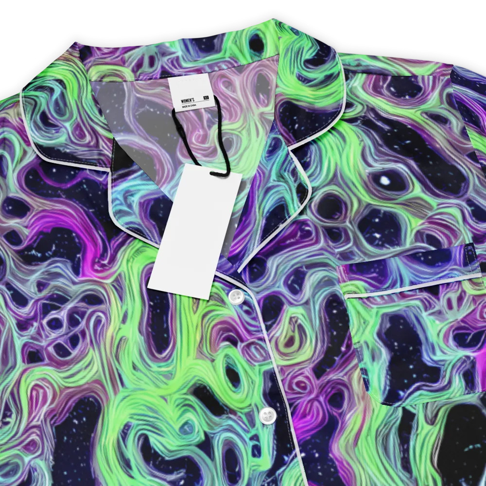 Celestial Molten on Women's Short Sleeve Pajama Top — Product details