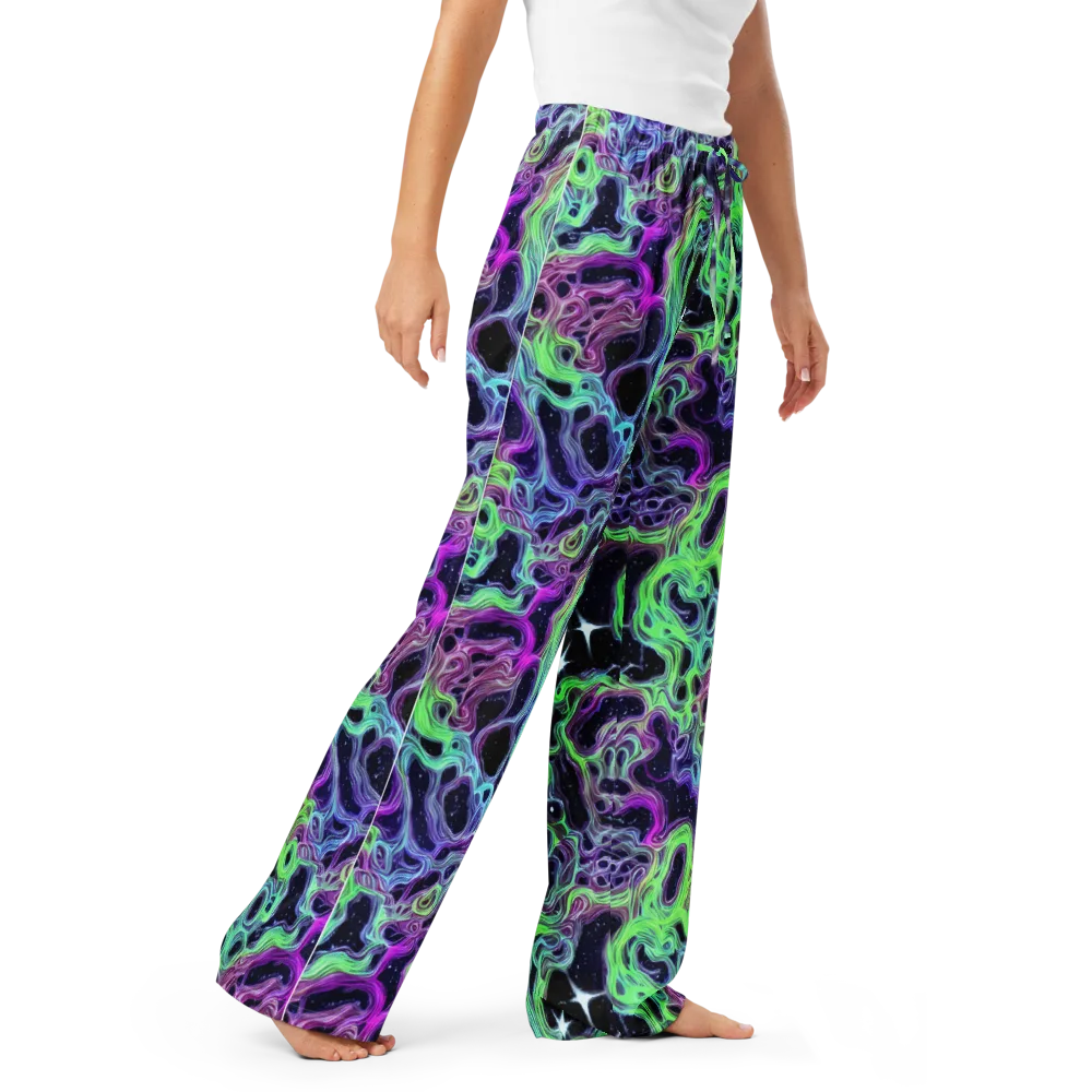 Celestial Molten on Women's Pajama Pants — Right Front
