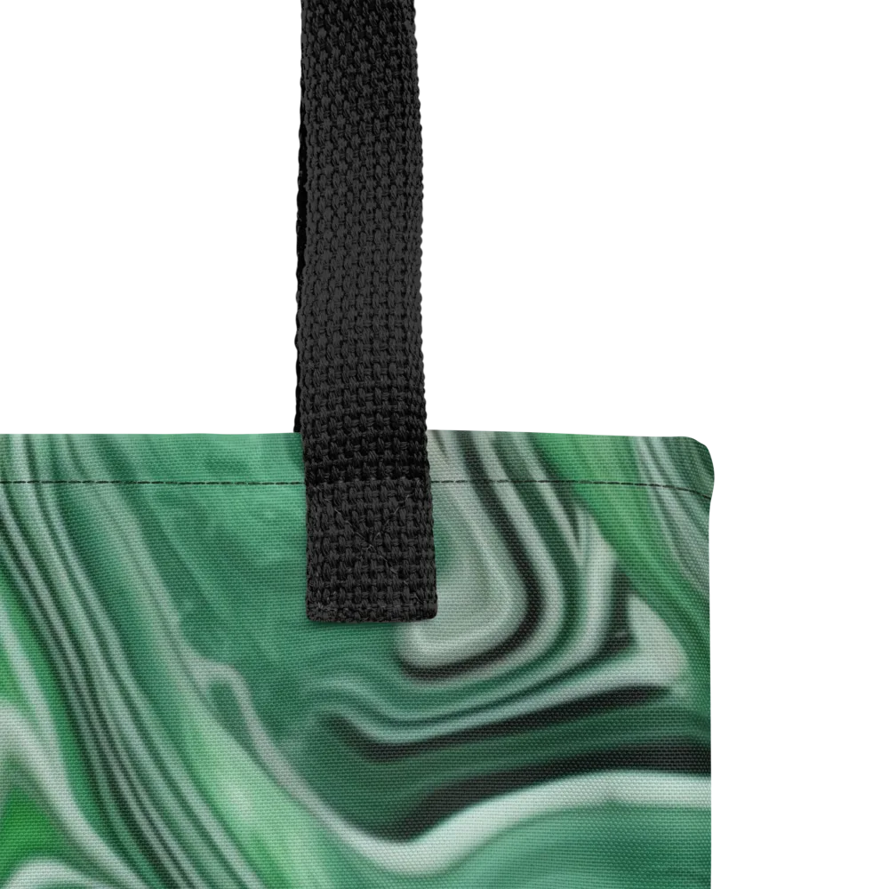 Emerald Vortex on Tote Bag — Product details
