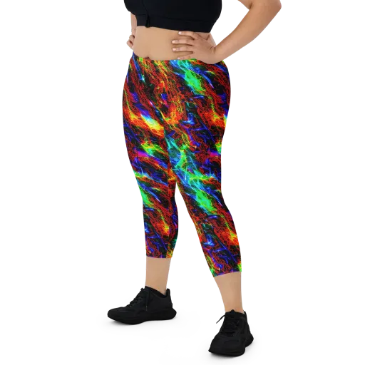 Firestorm Spectrum on a Capri Leggings