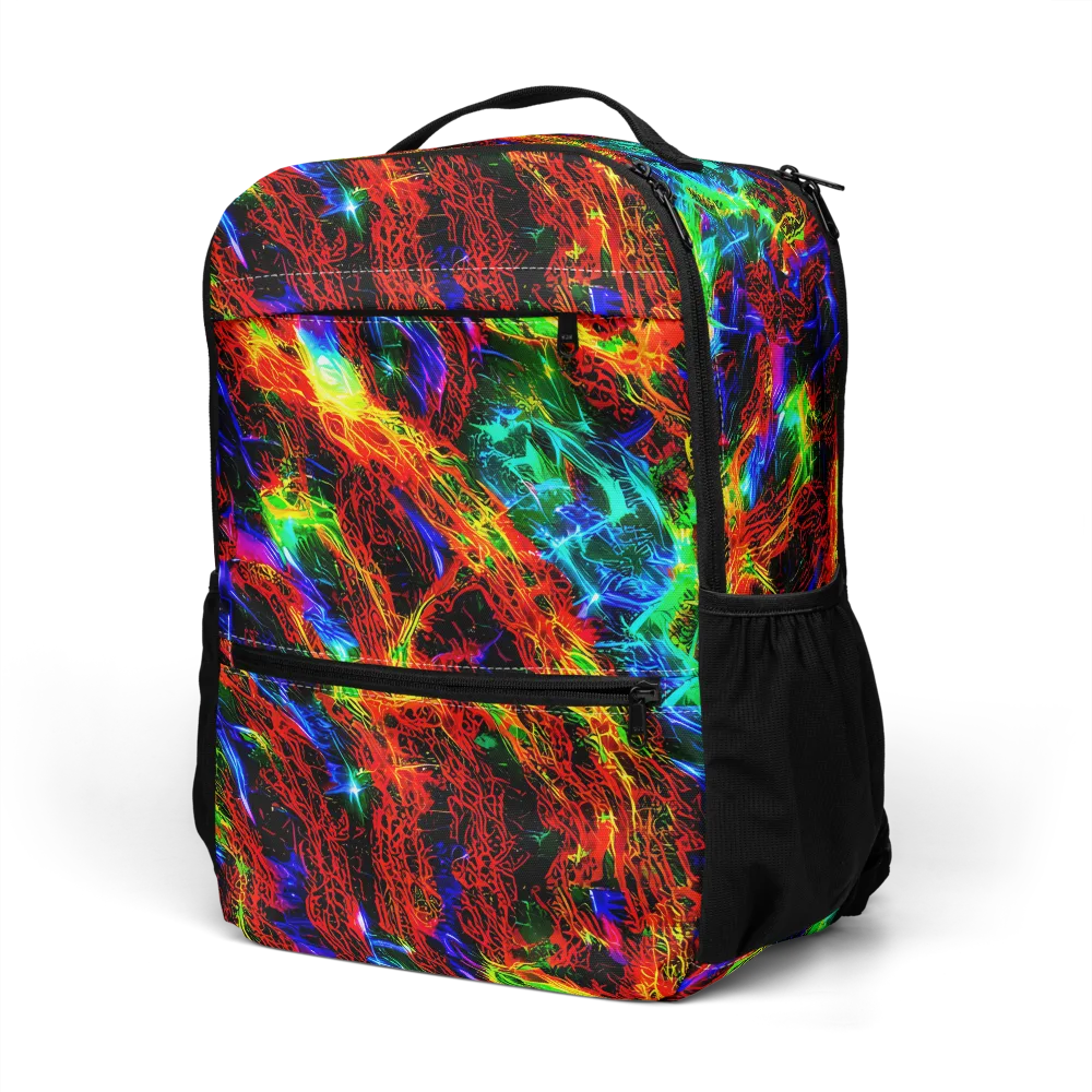 Firestorm Spectrum on Utility Backpack — Left Front