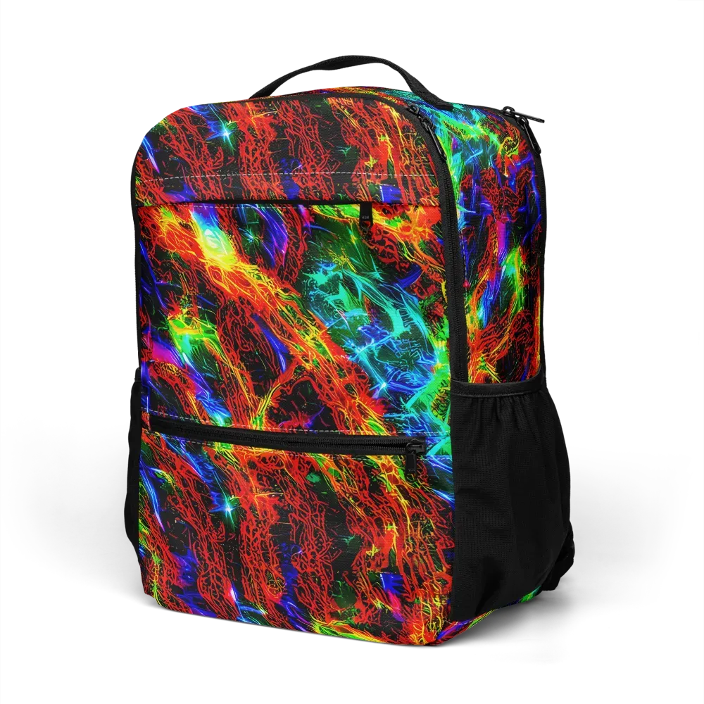 Firestorm Spectrum on Utility Backpack — Left Front