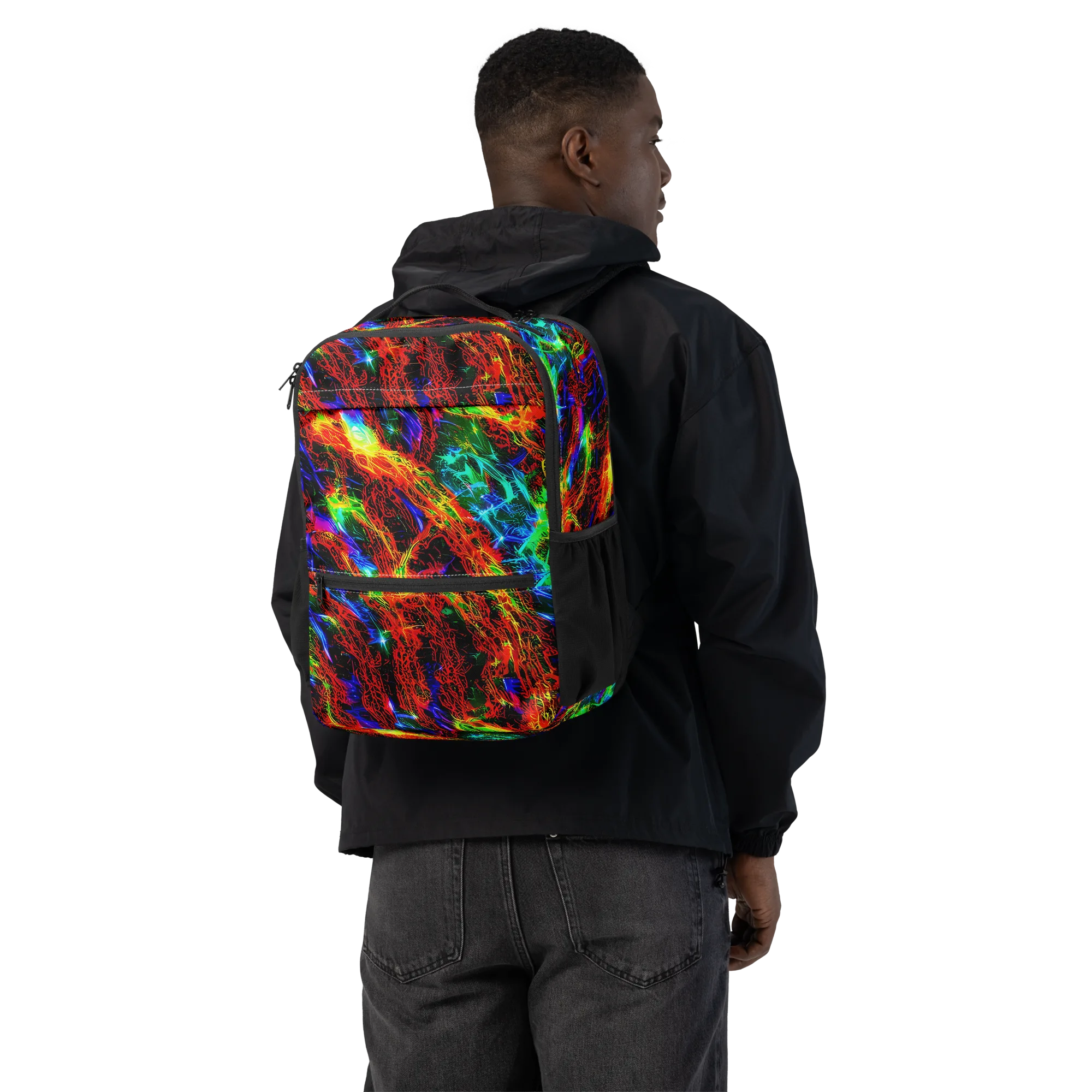 Firestorm Spectrum on Utility Backpack — Back