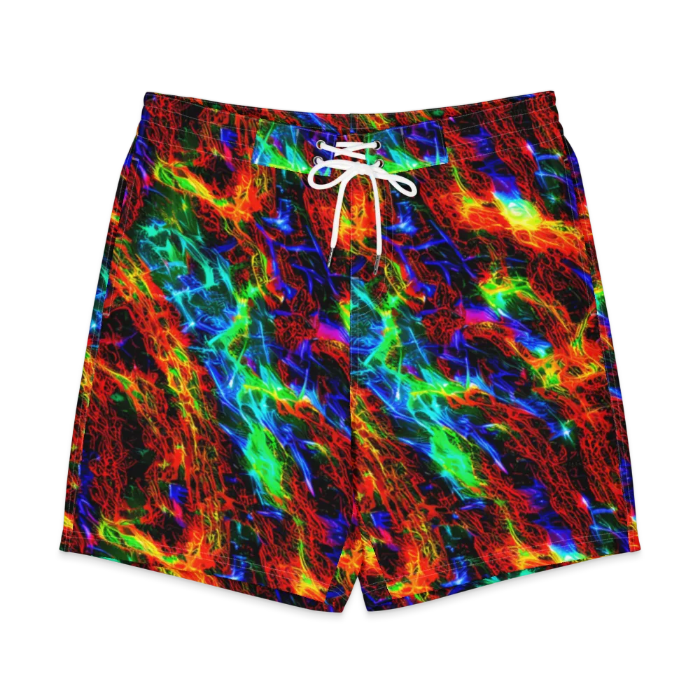 Firestorm Spectrum on Men's Board Shorts — Front