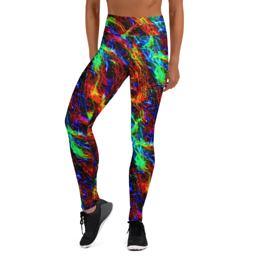 Firestorm Spectrum on a Yoga Leggings