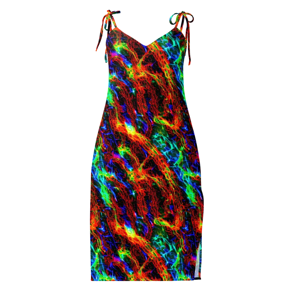 Firestorm Spectrum on Slip Dress — Front