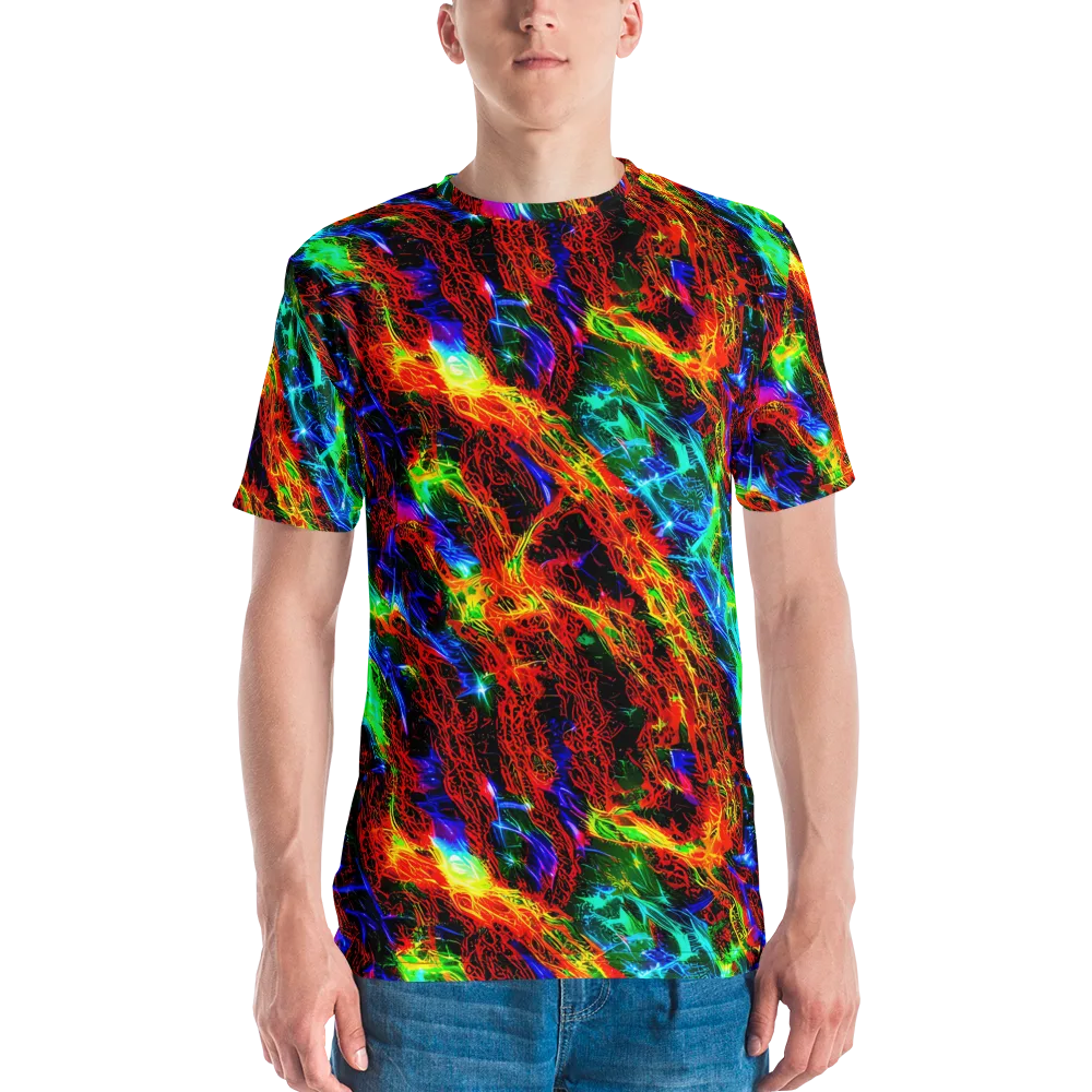 Firestorm Spectrum on Men's Crew Neck T-Shirt — Front