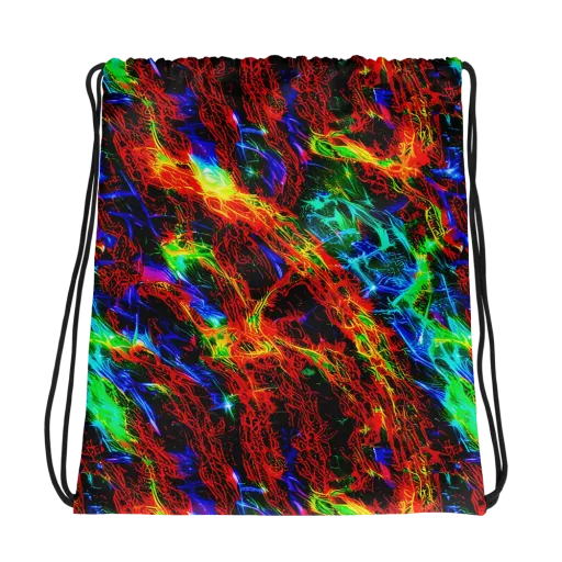Firestorm Spectrum on a Drawstring Bag