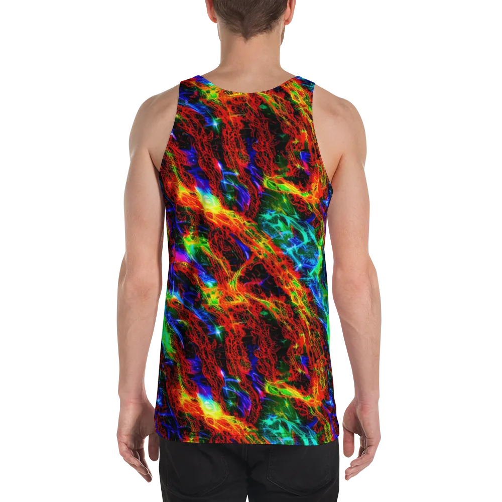 Firestorm Spectrum on Men's Tank Top — Back
