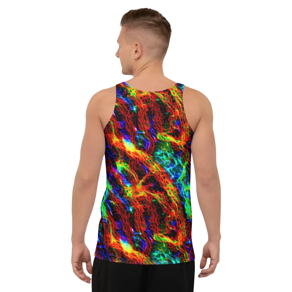 Firestorm Spectrum on Men's Tank Top — Back