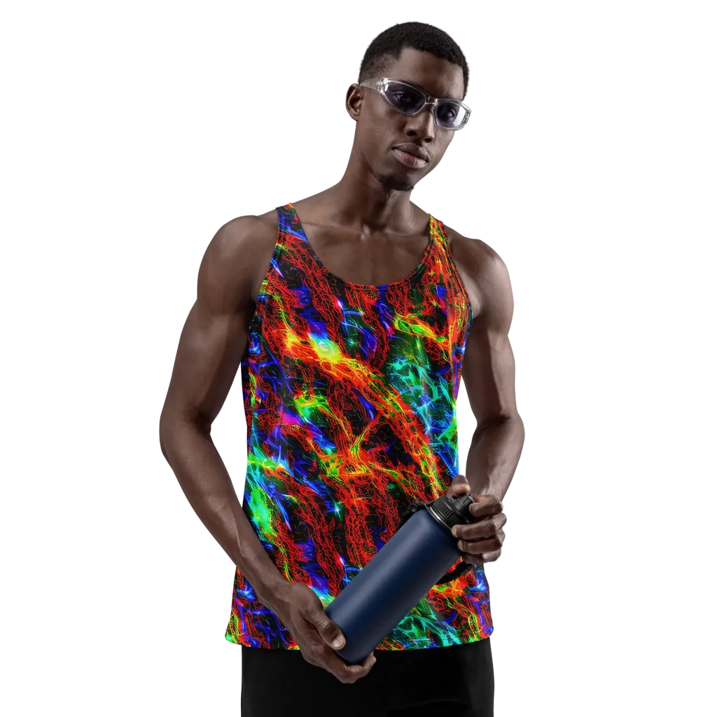 Firestorm Spectrum on Men's Tank Top — Front