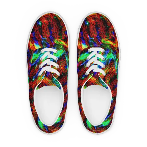 Firestorm Spectrum on a Men's Lace-Up Canvas Shoes