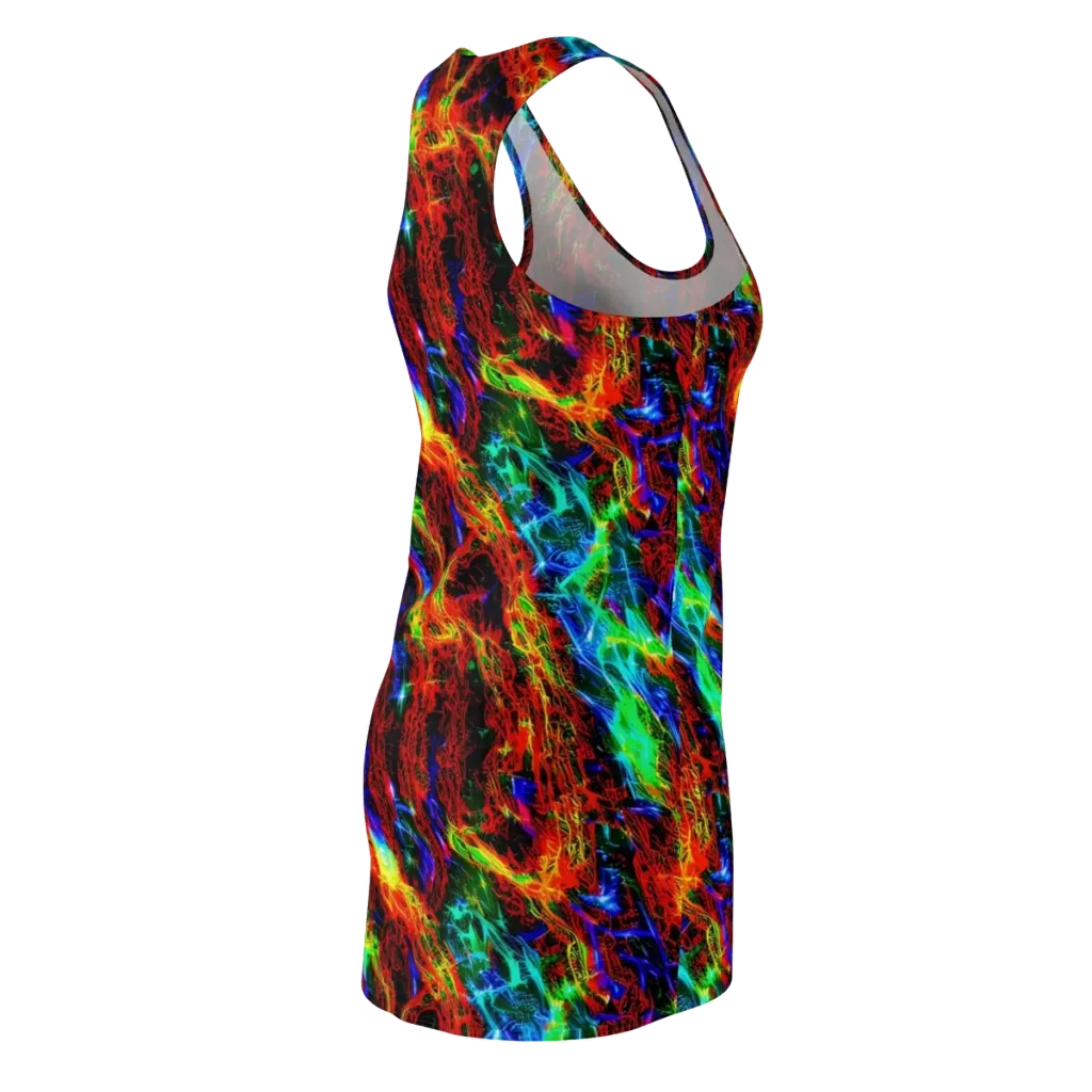Firestorm Spectrum on Racerback Dress — Back Side
