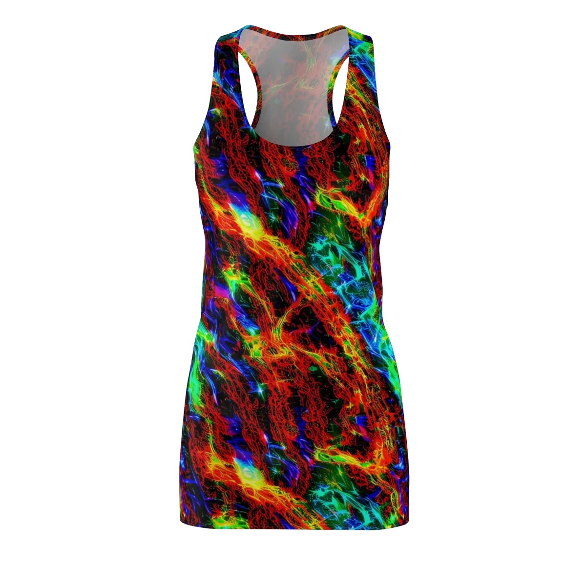 Firestorm Spectrum on Racerback Dress — Front