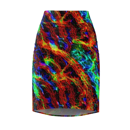 Firestorm Spectrum on a Pencil Skirt