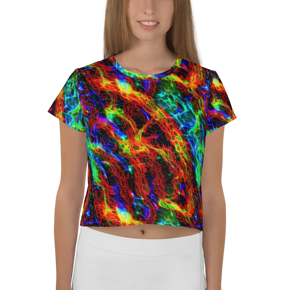 Firestorm Spectrum on Crop Tee — Front