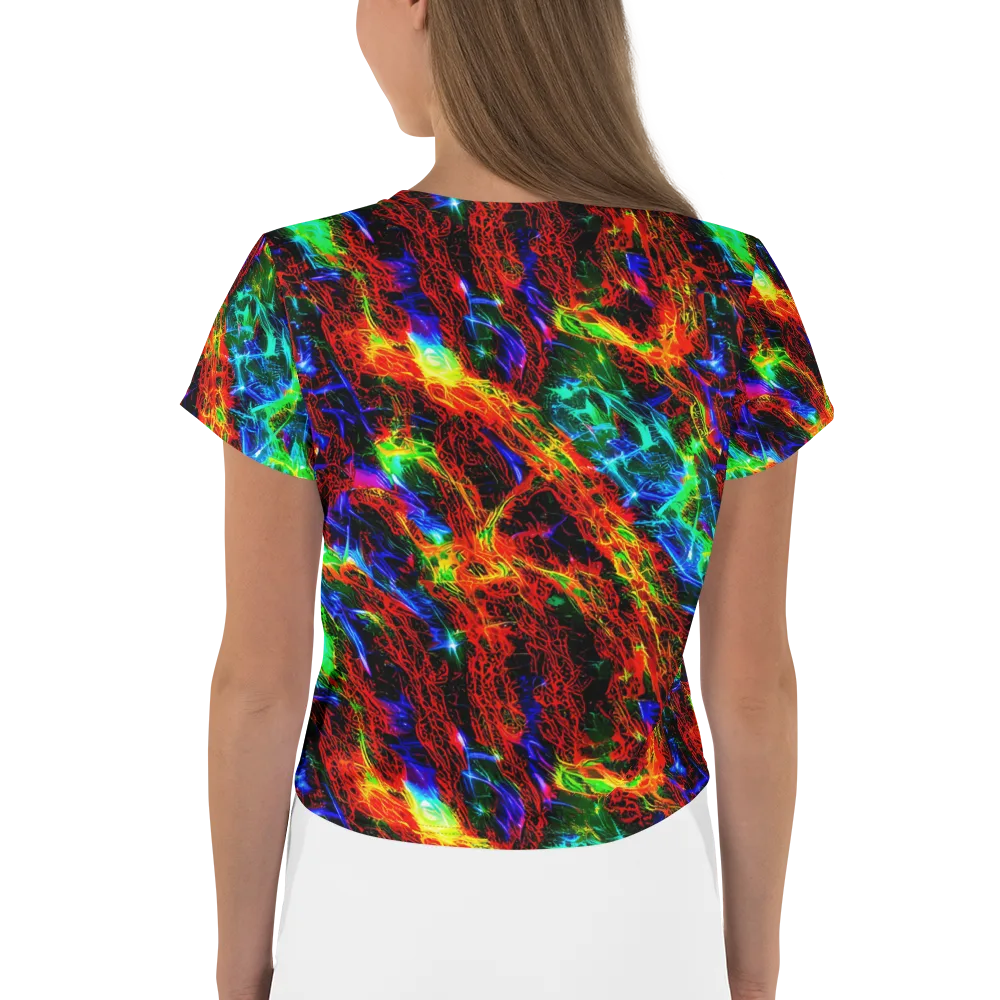 Firestorm Spectrum on Crop Tee — Back