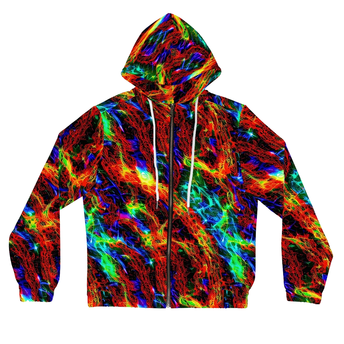 Firestorm Spectrum on Women's Full-Zip Hoodie — Front