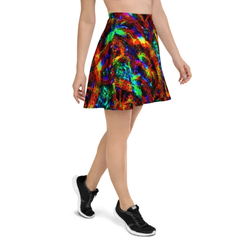Firestorm Spectrum on a Skater Skirt